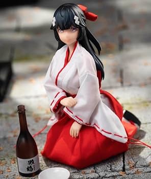 Amazon | 「AC」HASUKI 退魔巫女 美少女 可動 アクション フィギュア